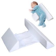 Load image into Gallery viewer, Baby Bedding Care Newborn Pillow Adjustable Memory Foam Support Infant Sleep Positioner Prevent Flat Head Shape Anti Roll Pillow
