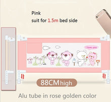 Load image into Gallery viewer, Portable travel bed guardrail baby playpen baby bed safeti Rails Security bed Fence

