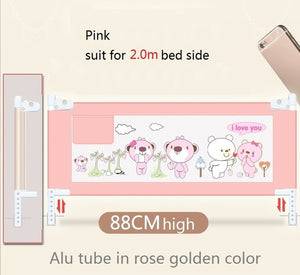 Portable travel bed guardrail baby playpen baby bed safeti Rails Security bed Fence