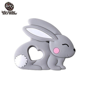 Let'S Make 1Pc Silicone Baby Teether Toddler Toys Diy Stroller Accessories For Pacifier Chain Owl Food Grade Toys Baby Teether