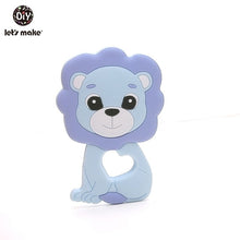 Load image into Gallery viewer, Let&#39;S Make 1Pc Silicone Baby Teether Toddler Toys Diy Stroller Accessories For Pacifier Chain Owl Food Grade Toys Baby Teether
