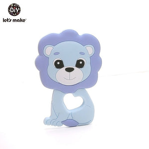 Let'S Make 1Pc Silicone Baby Teether Toddler Toys Diy Stroller Accessories For Pacifier Chain Owl Food Grade Toys Baby Teether