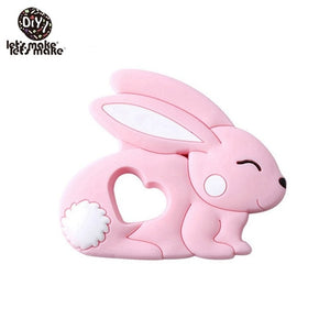 Let'S Make 1Pc Silicone Baby Teether Toddler Toys Diy Stroller Accessories For Pacifier Chain Owl Food Grade Toys Baby Teether