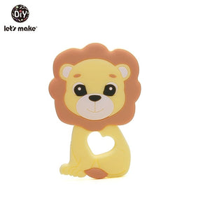 Let'S Make 1Pc Silicone Baby Teether Toddler Toys Diy Stroller Accessories For Pacifier Chain Owl Food Grade Toys Baby Teether