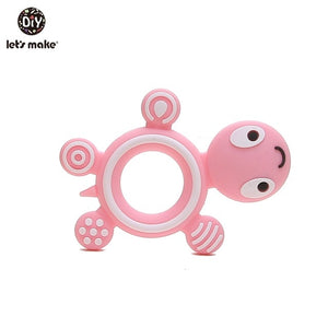Let'S Make 1Pc Silicone Baby Teether Toddler Toys Diy Stroller Accessories For Pacifier Chain Owl Food Grade Toys Baby Teether