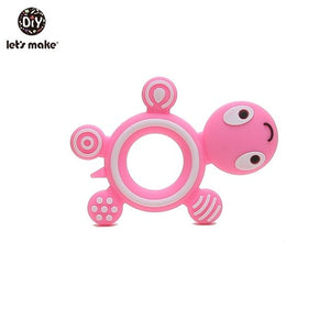 Let'S Make 1Pc Silicone Baby Teether Toddler Toys Diy Stroller Accessories For Pacifier Chain Owl Food Grade Toys Baby Teether