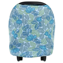 Load image into Gallery viewer, Multifunctional 5 in 1 Baby Breastfeeding Cover Car Seat Cover Canopy Shopping Cart Cover Trendy Scarf Breathable Nursing Cover
