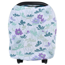 Load image into Gallery viewer, Multifunctional 5 in 1 Baby Breastfeeding Cover Car Seat Cover Canopy Shopping Cart Cover Trendy Scarf Breathable Nursing Cover
