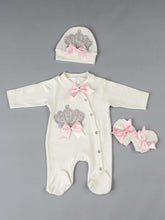 Load image into Gallery viewer, Baby rompers girls boys newborn clothes 3 pcs set cotton soft antiallergic fabric for newborn babies of kinds clothing
