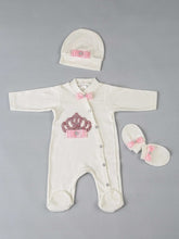 Load image into Gallery viewer, Baby rompers girls boys newborn clothes 3 pcs set cotton soft antiallergic fabric for newborn babies of kinds clothing

