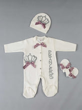 Load image into Gallery viewer, Baby rompers girls boys newborn clothes 3 pcs set cotton soft antiallergic fabric for newborn babies of kinds clothing
