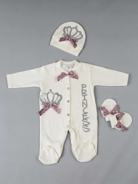 Baby rompers girls boys newborn clothes 3 pcs set cotton soft antiallergic fabric for newborn babies of kinds clothing