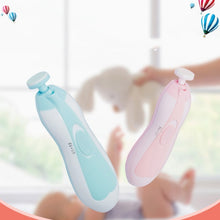 Load image into Gallery viewer, Electric Kids Baby Nail Trimmer Manicure Pedicure Clippers Cutter Scissors Care Set
