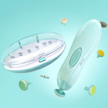 Load image into Gallery viewer, Electric Kids Baby Nail Trimmer Manicure Pedicure Clippers Cutter Scissors Care Set
