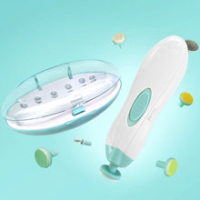 Load image into Gallery viewer, Electric Kids Baby Nail Trimmer Manicure Pedicure Clippers Cutter Scissors Care Set
