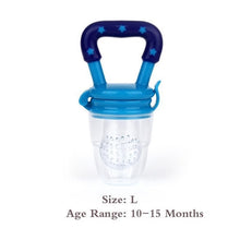 Load image into Gallery viewer, Baby Food Feeder with Pacifier Clip Holder Infant Baby Teether Fruit Feeder Pacifier Infant Food Pacifier Silicone Teething Toys
