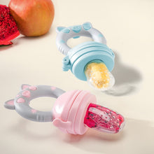 Load image into Gallery viewer, Silicone Baby Pacifier Feeder Cartoon Animal Infant Nipple Holder Newborn Fruit pacifier Tetine Silicona Chupetero nipple bit
