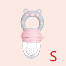 Load image into Gallery viewer, Silicone Baby Pacifier Feeder Cartoon Animal Infant Nipple Holder Newborn Fruit pacifier Tetine Silicona Chupetero nipple bit
