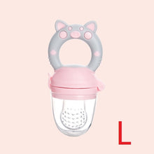 Load image into Gallery viewer, Silicone Baby Pacifier Feeder Cartoon Animal Infant Nipple Holder Newborn Fruit pacifier Tetine Silicona Chupetero nipple bit
