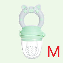 Load image into Gallery viewer, Silicone Baby Pacifier Feeder Cartoon Animal Infant Nipple Holder Newborn Fruit pacifier Tetine Silicona Chupetero nipple bit
