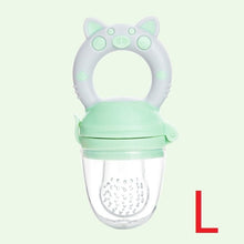 Load image into Gallery viewer, Silicone Baby Pacifier Feeder Cartoon Animal Infant Nipple Holder Newborn Fruit pacifier Tetine Silicona Chupetero nipple bit
