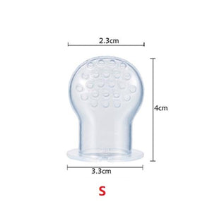 Silicone Baby Pacifier Feeder Cartoon Animal Infant Nipple Holder Newborn Fruit pacifier Tetine Silicona Chupetero nipple bit