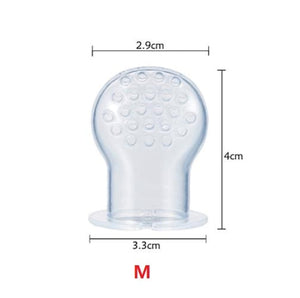 Silicone Baby Pacifier Feeder Cartoon Animal Infant Nipple Holder Newborn Fruit pacifier Tetine Silicona Chupetero nipple bit