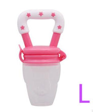 Load image into Gallery viewer, Silicone Baby Pacifier Feeder Cartoon Animal Infant Nipple Holder Newborn Fruit pacifier Tetine Silicona Chupetero nipple bit
