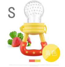 Load image into Gallery viewer, Silicone Baby Pacifier Feeder Cartoon Animal Infant Nipple Holder Newborn Fruit pacifier Tetine Silicona Chupetero nipple bit
