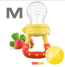 Load image into Gallery viewer, Silicone Baby Pacifier Feeder Cartoon Animal Infant Nipple Holder Newborn Fruit pacifier Tetine Silicona Chupetero nipple bit
