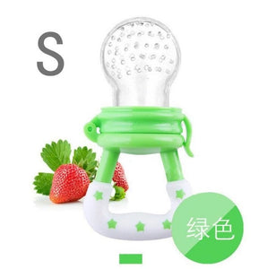 Silicone Baby Pacifier Feeder Cartoon Animal Infant Nipple Holder Newborn Fruit pacifier Tetine Silicona Chupetero nipple bit