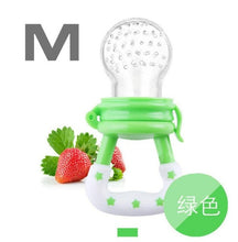 Load image into Gallery viewer, Silicone Baby Pacifier Feeder Cartoon Animal Infant Nipple Holder Newborn Fruit pacifier Tetine Silicona Chupetero nipple bit
