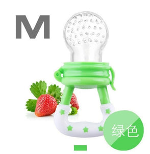 Silicone Baby Pacifier Feeder Cartoon Animal Infant Nipple Holder Newborn Fruit pacifier Tetine Silicona Chupetero nipple bit