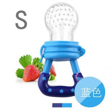 Load image into Gallery viewer, Silicone Baby Pacifier Feeder Cartoon Animal Infant Nipple Holder Newborn Fruit pacifier Tetine Silicona Chupetero nipple bit
