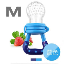 Load image into Gallery viewer, Silicone Baby Pacifier Feeder Cartoon Animal Infant Nipple Holder Newborn Fruit pacifier Tetine Silicona Chupetero nipple bit
