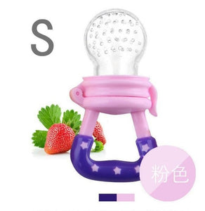 Silicone Baby Pacifier Feeder Cartoon Animal Infant Nipple Holder Newborn Fruit pacifier Tetine Silicona Chupetero nipple bit