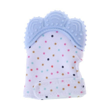 Load image into Gallery viewer, Baby Teether Gloves Squeaky Grind Teeth Oral Care Teething Pain Relief Newborn Bite Chew Sound Toys Adjustable Dec17
