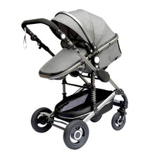 Load image into Gallery viewer, Luxurious Baby Stroller 3 in 1 Portable Travel Baby Carriage Folding Prams Aluminum Frame High Landscape Car for Newborn Baby
