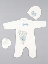 Load image into Gallery viewer, Baby rompers girls boys newborn clothes 3 pcs set cotton soft antiallergic fabric for newborn babies of kinds clothing
