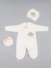 Load image into Gallery viewer, Baby rompers girls boys newborn clothes 3 pcs set cotton soft antiallergic fabric for newborn babies of kinds clothing
