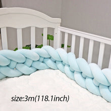 Load image into Gallery viewer, Baby Shining Baby Bed Bumper Crib Bumpers 1m/2m/3m Newborn Bed Bumper Handmade Baby Playpens on Baby Bed Long Bumpers for Infant
