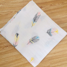 Load image into Gallery viewer, Baby Blanket Bath Towel Bamboo Swaddle Blanket Diaper Gauze Muslin Blanket 120 Baby Blankets Newborn Blanket Swaddle Cotton
