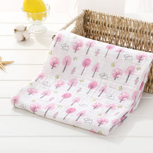Load image into Gallery viewer, Baby Blanket Bath Towel Bamboo Swaddle Blanket Diaper Gauze Muslin Blanket 120 Baby Blankets Newborn Blanket Swaddle Cotton
