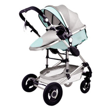 Load image into Gallery viewer, Luxurious Baby Stroller 3 in 1 Portable Travel Baby Carriage Folding Prams Aluminum Frame High Landscape Car for Newborn Baby
