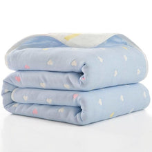 Load image into Gallery viewer, Baby Quilt Newborn Comforter Baby Six-layer Gauze Bath Towel For Children Baby Blankets(size 80*80)
